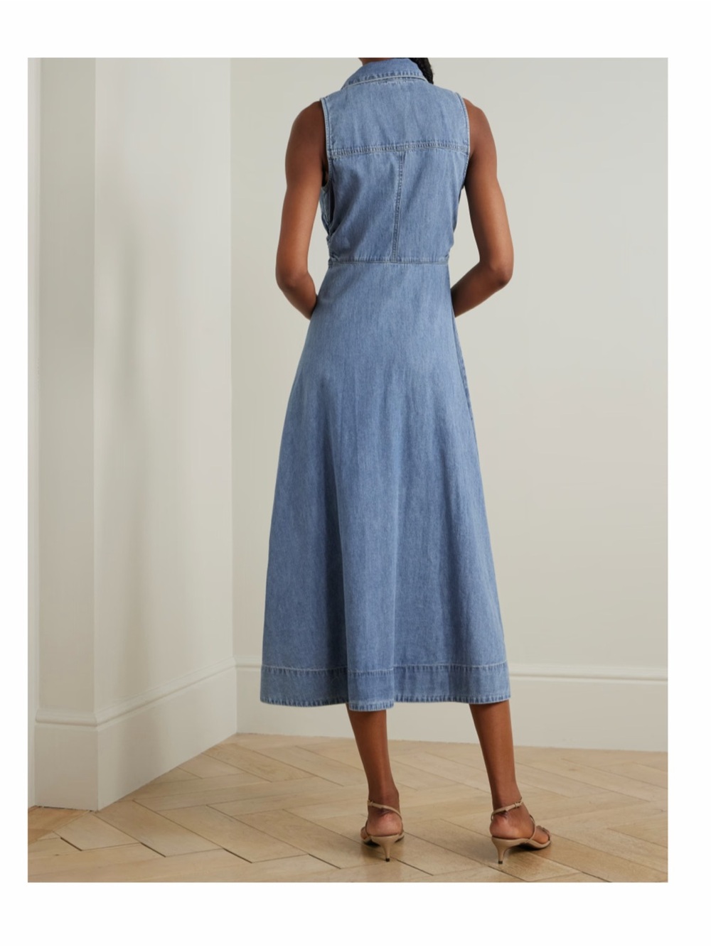 Veronica Beard
Fuller denim midi shirt dress
NWT
Size 14 regular - Picture 4 of 10